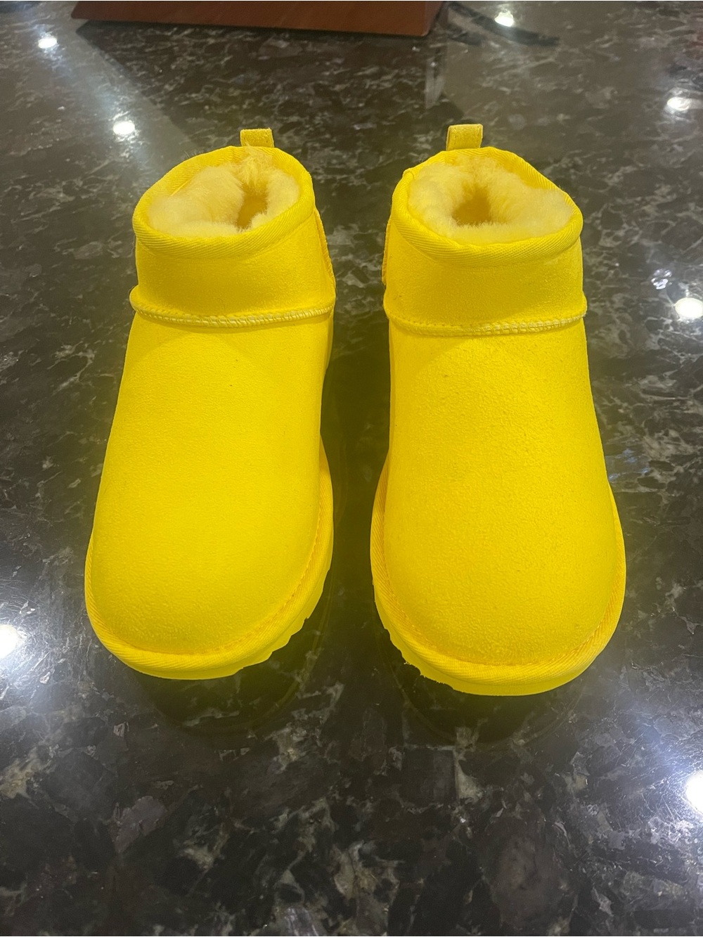 Uggs NWOT Yellow Boot
